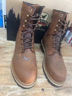 Botas redwings waterproof Sz 9  steel toe