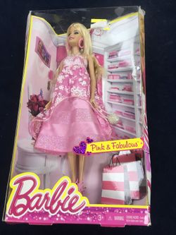 Mattel Barbie “Pink & Fabulous” - New Condition - Box is damaged