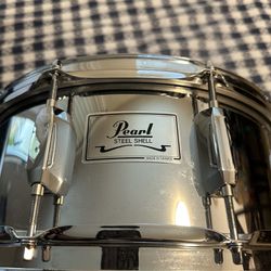 Pearl STEEL SHELL Snare Drums