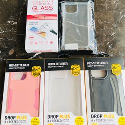 Brand New Cases & Tempered Glass for  iPhone 14 iPhone 14 Pro  iPhone 14 Pro Max  iPhone  13 iPhone 13 Pro  iPhone 13 Pro Max   iPhone 13 Mini iPhone 