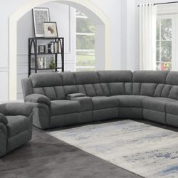 New Sectional Sofa With Recliners