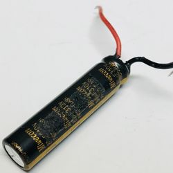 Tested  80uF 310V Capacitor, Tube Shape Of AAA Battery, by  Miwecon, Photo Flash