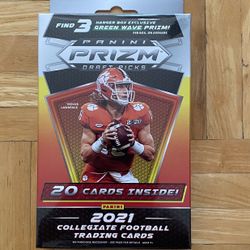 Prizm Draft Picks Football Hanger Box