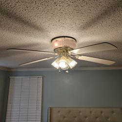 Ceiling Fan  With Dim And Bright Lights