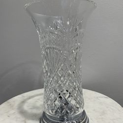 Waterford Crystal Sean O'Donnell signed 2003 Hurricane Candle Holder