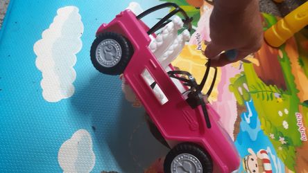 Barbie Jeep car