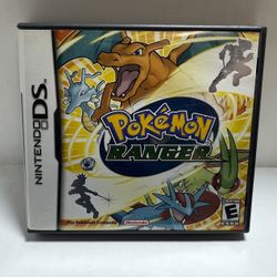 Pokemon Ranger Nintendo DS Authentic Complete CIB 