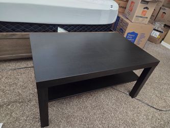 Black ikea coffee table