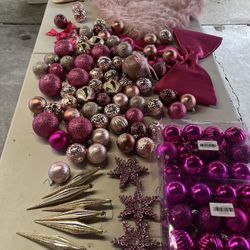 Pink Ornaments 