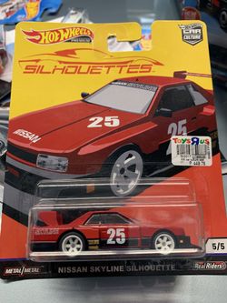 HOT WHEELS SILHOUETTES NISSAN SKYLINE DIECAST