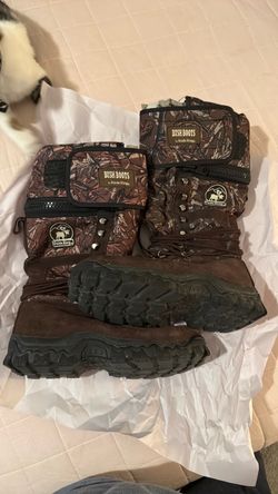 Guide Kings Bush Boots Camo Hunting Boots