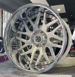 24” American Forged Wheels. Brand New in Box. 24x10” Rims Size.