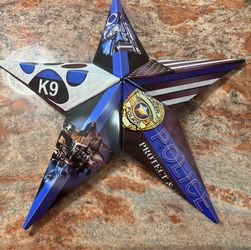 Metal Police Star