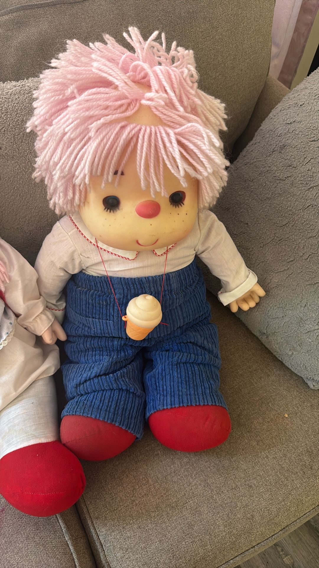 Vintage Ice Cream Doll Boy