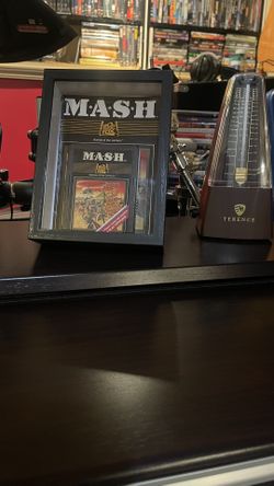 Vintage Atari 2600 Framed M*A*S*H Game with instruction manual