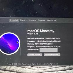 MacBook Pro Retina 13”