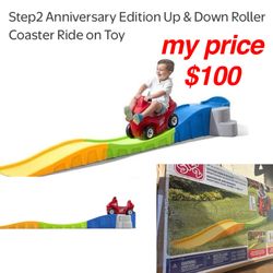 New in box up & down roller coaster $100 east Palmdale cash only