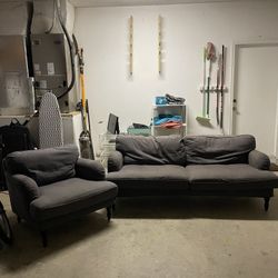 Couch And Armchair 