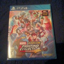 Marvel Vs Capcom Fighting Collection Ps4 Nib 