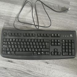 Logitech Keyboard English Russian