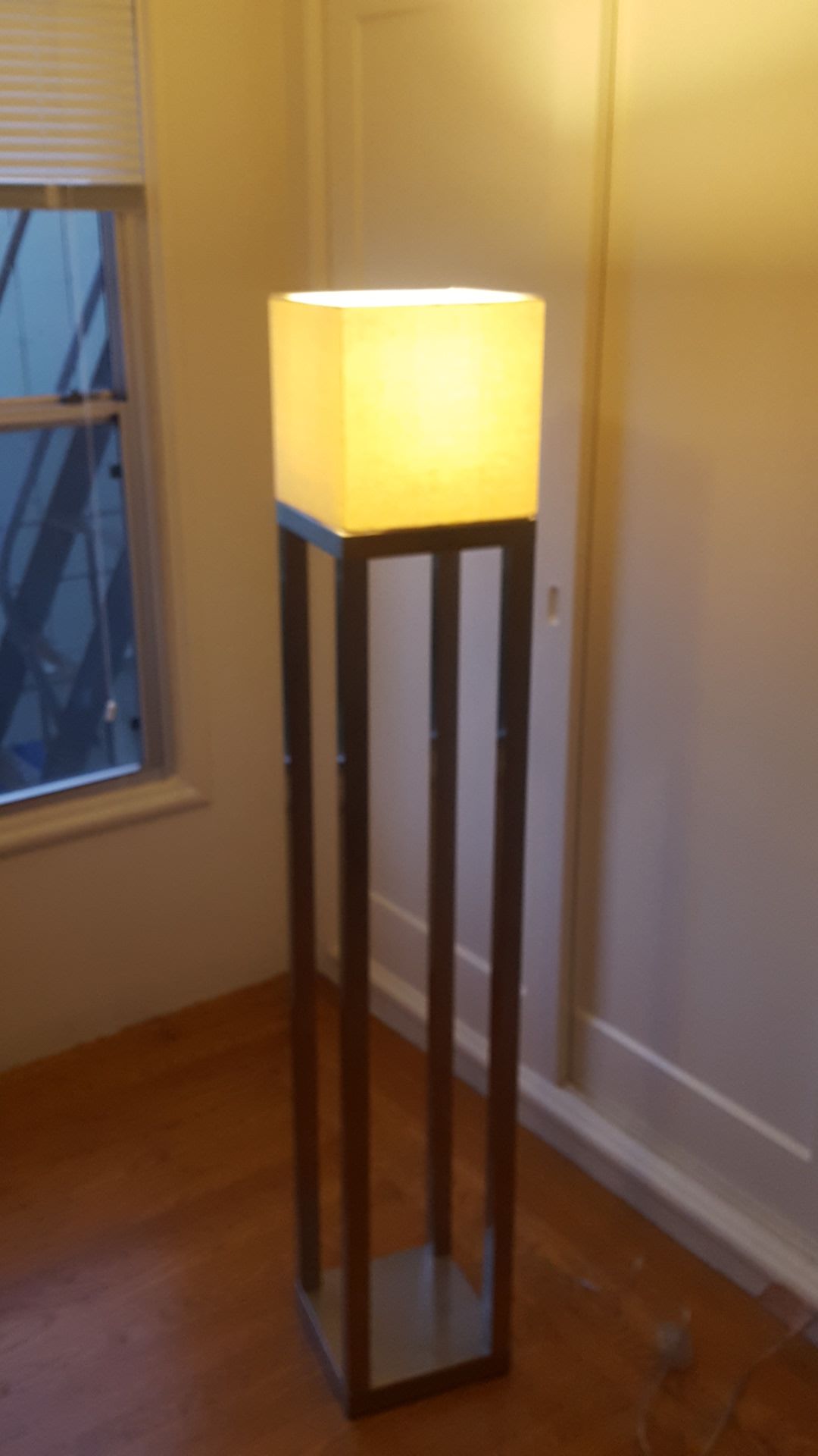 Crate and Barrel floor lamp