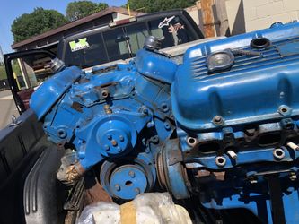 454 marine crusader engines boat big block regular and reverse reverse turn