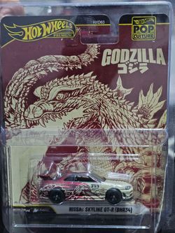 Hot wheels skyline r34 Godzilla