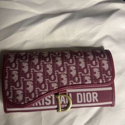 Cristian Dior Trotter Saddle Wallet