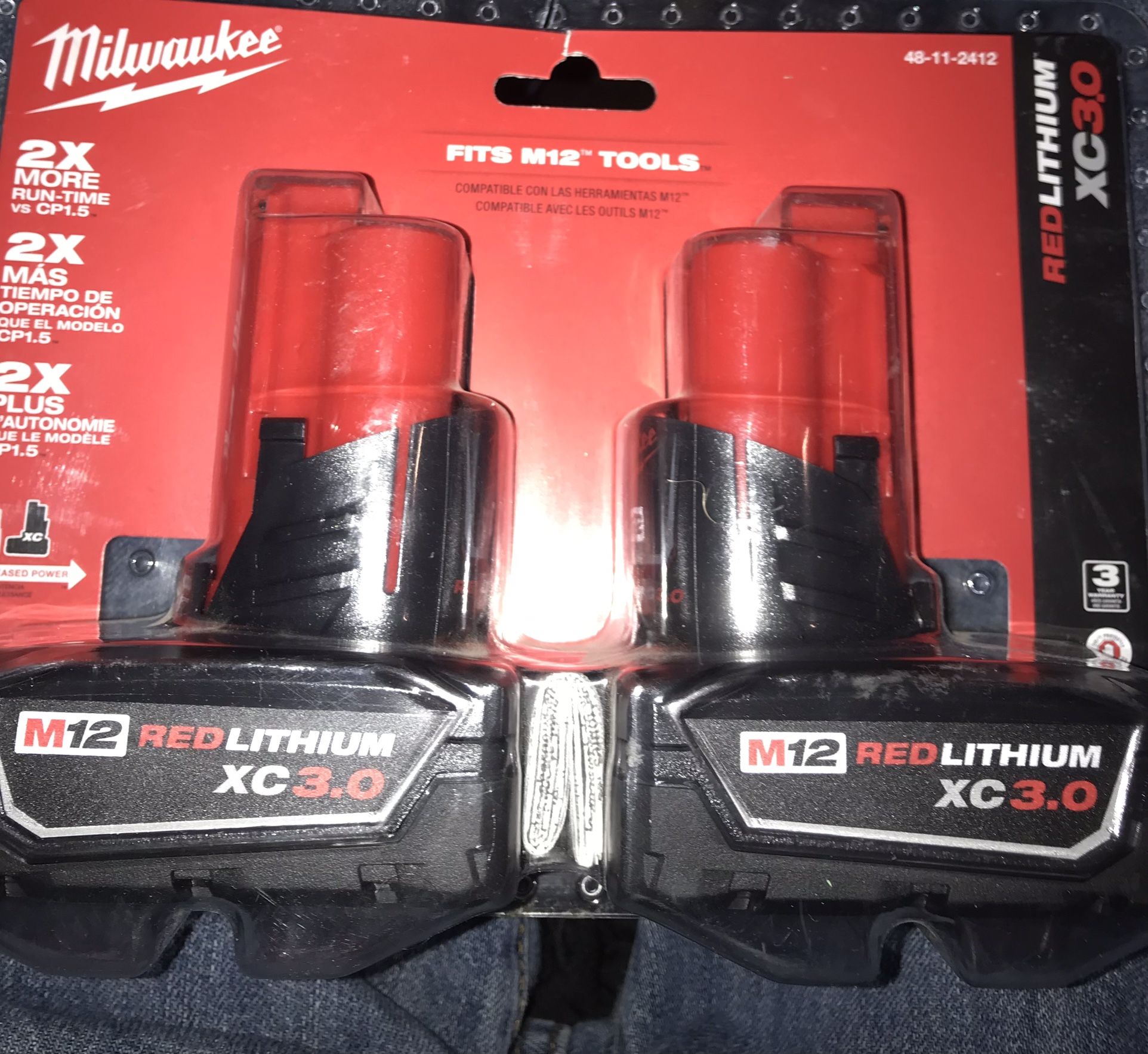 Milluake 12 Volt3 Ah Batteries