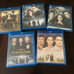 Twilight Blu ray DVD Set Like New 