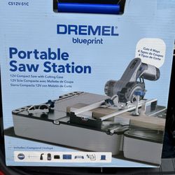 Dremel Blueprint Portable Saw Station with 12V Compact Circular Saw 