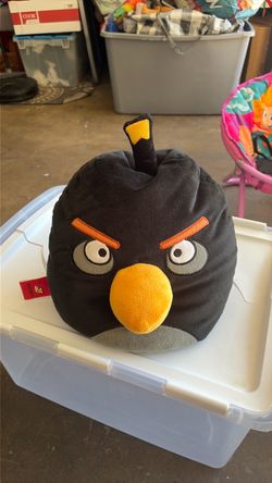 Angry Birds Black Bird Large Plush Toy