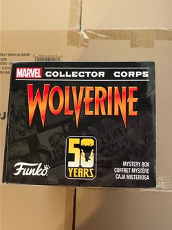 “M” Funko Marvel Collector Corps Mystery Box - Wolverine 50 Years - Medium