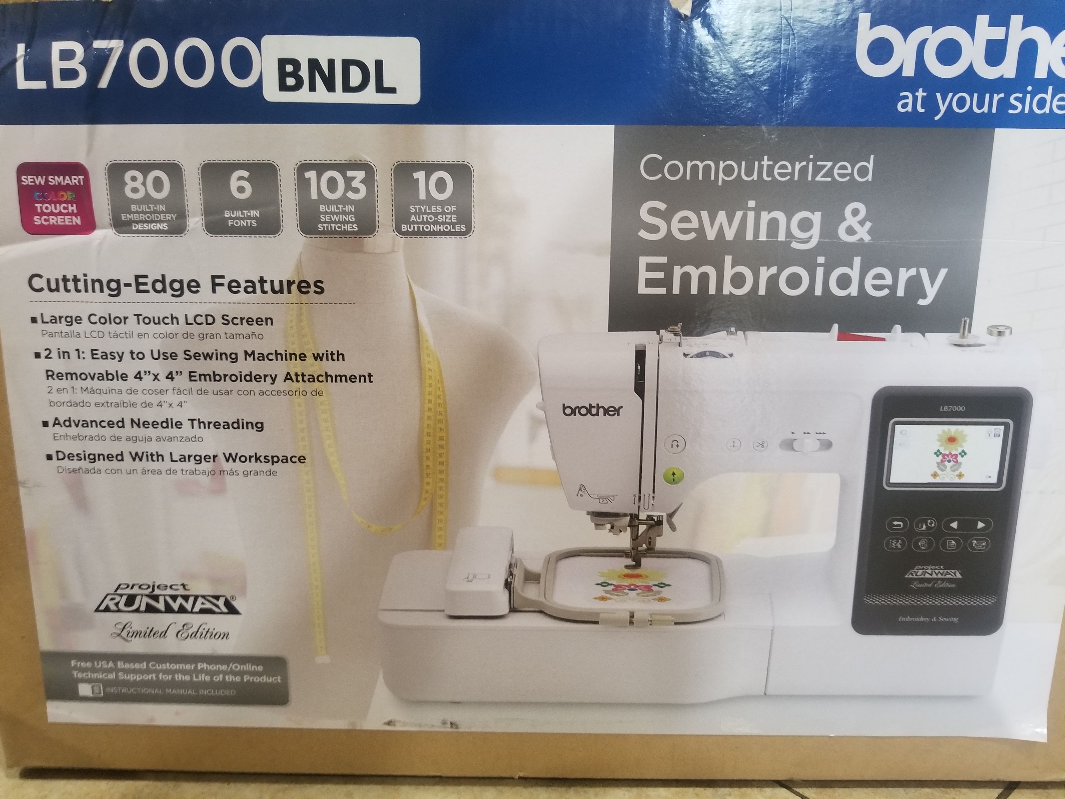Brother Project Runway Computerized Embroidery and Sewing machine