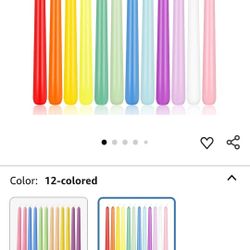 Colored Taper Candles