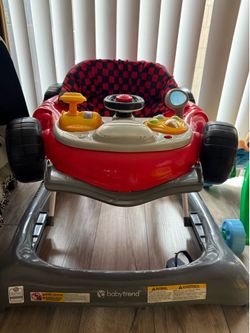 Baby car themed walker