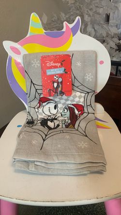 Disney The Nightmare Before Christmas Set Of 2 Kitchen Towels