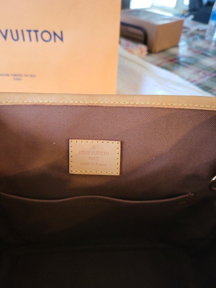 Authentic Louis Vuitton Bag, c. 2001: 223 ppm Lead. 90 ppm is