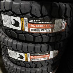 4 Brand New NITTO Ridge Grappler (35/12.50/20)