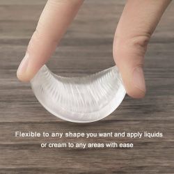 2 Silicone Gels Makeup Powder Brush