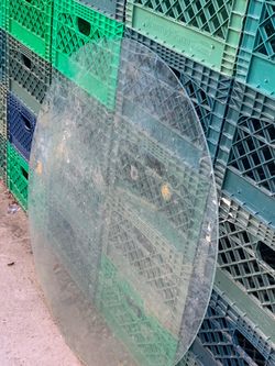 Glass Table Round Top