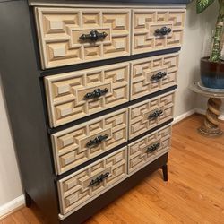 FOUR DRAWER MCM CHEST.  