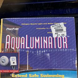 Pool Light And Filter Return 