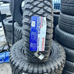 LT 245/75R16 Atlander Mud Terrain Set Of Brand New Tires Installed And Balanced Llantas Nuevas Instaladas Y Balanceadas