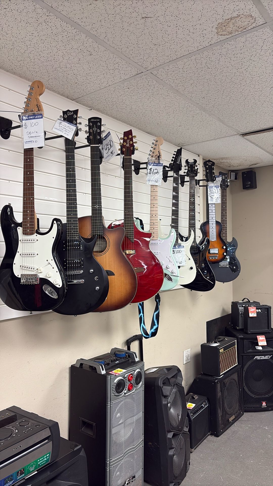 Guitars- Assorted