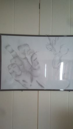 Netero's Wrath Original Art Piece