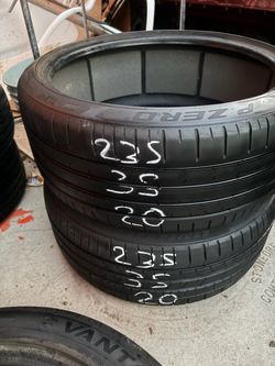 235/35/20- used tires