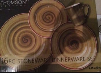 New plate set(small and large plates bowls and mugs