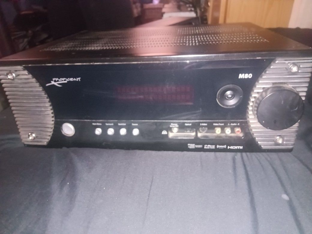 Receiver And Amp