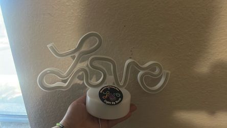 Led "love" sign